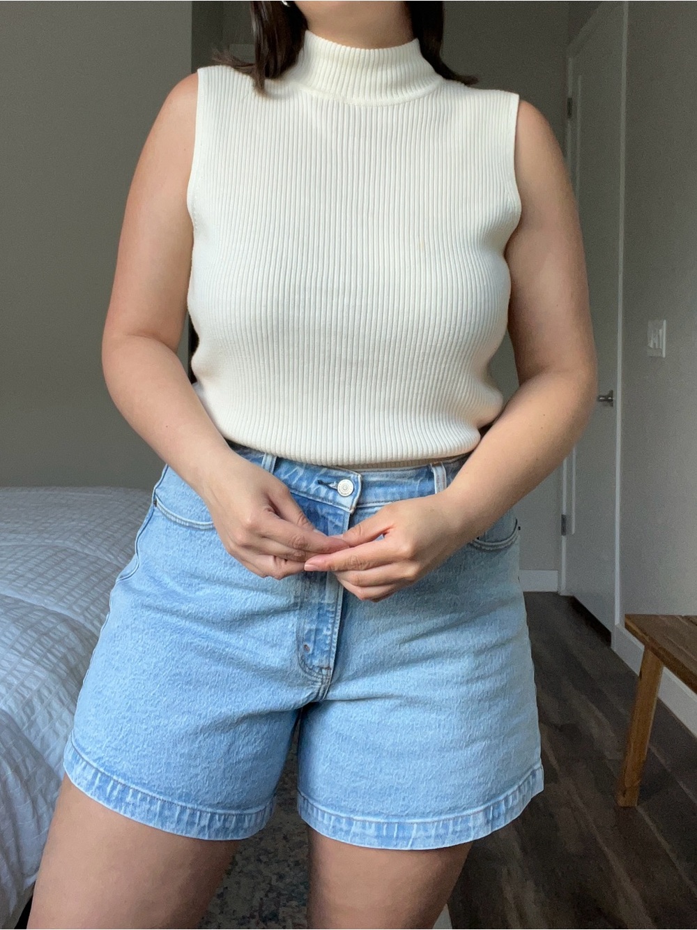 Boutique 212 Collection Sweater Mockneck tank